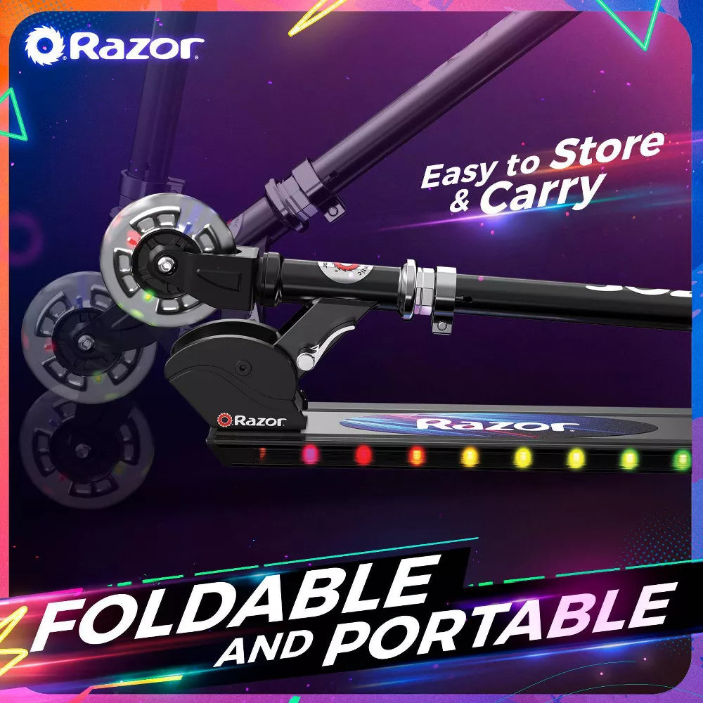 Razor A+ 2 Wheel Scooter with LED Lights